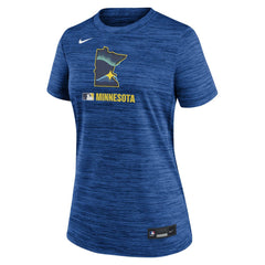 Minnesota Twins Nike Women's Authentic Collection City Connect Velocity Dri-FIT T-Shirt for sale