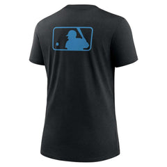 Miami Marlins Nike Women's Authentic Collection Early Work Tri-Blend T-Shirt Outlet