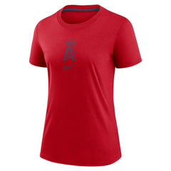 Los Angeles Angels Nike Women's Authentic Collection Early Work Tri-Blend T-Shirt Outlet