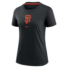 San Francisco Giants Nike Women's Authentic Collection Early Work Tri-Blend T-Shirt Sale