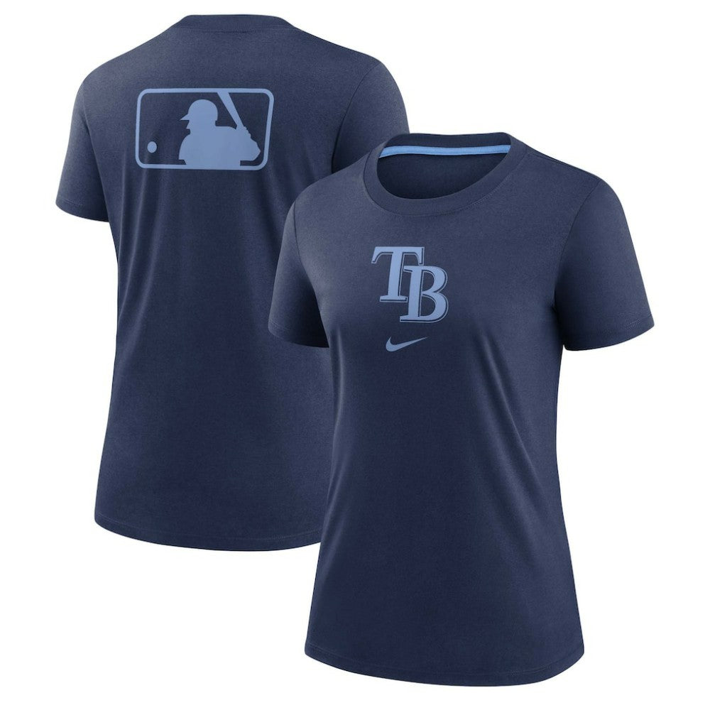 Tampa Bay Rays Nike Women's Authentic Collection Early Work Tri-Blend T-Shirt Outlet