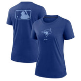 Toronto Blue Jays Nike Women's Authentic Collection Early Work Tri-Blend T-Shirt Outlet
