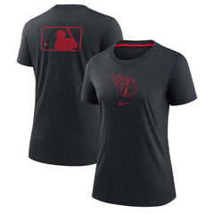 Cleveland Guardians Nike Women's Authentic Collection Early Work Tri-Blend T-Shirt Near Me