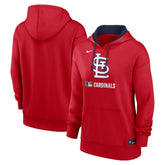St. Louis Cardinals Nike Women's Authentic Collection Therma-FIT Hoodie Near Me