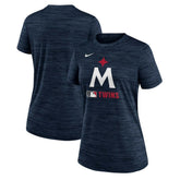 Minnesota Twins Nike Women's Authentic Collection Alternate Logo Velocity Dri-FIT T-Shirt Sale