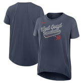 Los Angeles Dodgers Nike Women's 2025 City Connect Flowy Fashion Tri-Blend Dri-FIT T-Shirt for sale
