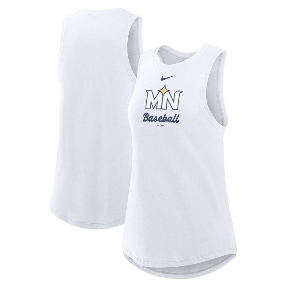 Minnesota Twins Nike Women's City Connect Tricode High Neck Dri-FIT Tank Top Discount