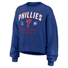 Philadelphia Phillies Nike Women's Oversized High Hip Pullover Sweatshirt Discount