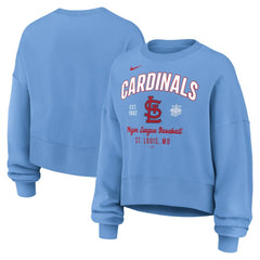 St. Louis Cardinals Nike Women's Oversized High Hip Pullover Sweatshirt Near Me