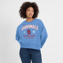 St. Louis Cardinals Nike Women's Oversized High Hip Pullover Sweatshirt Near Me