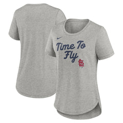 St. Louis Cardinals Nike Women's Script Tri-Blend T-Shirt Near Me