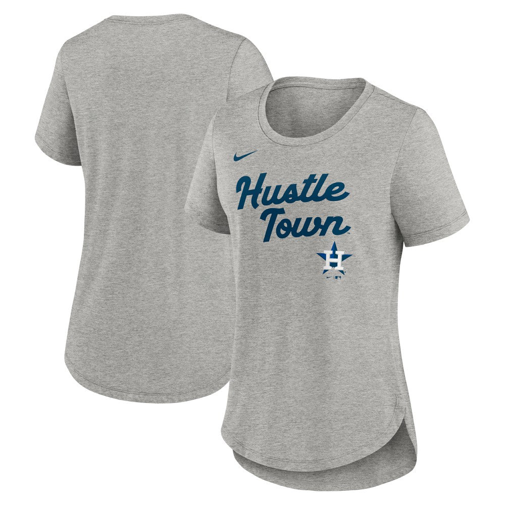 Houston Astros Nike Women's Script Tri-Blend T-Shirt for sale
