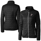 Cincinnati Reds Cutter & Buck Women's Cooperstown Collection Rainier PrimaLoft Eco Insulated Full-Zip Puffer Jacket Discount