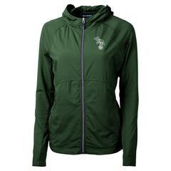 Athletics Cutter & Buck Women's Adapt Eco Knit Hybrid Recycled Full-Zip Hoodie Near Me