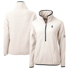 Chicago Cubs Cutter & Buck Women's Cooperstown Collection Cascade Eco Sherpa Fleece Half-Zip Pullover Jacket Discount