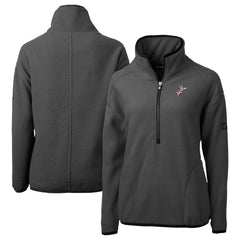 Cincinnati Reds Cutter & Buck Women's Cooperstown Collection Cascade Eco Sherpa Fleece Half-Zip Pullover Jacket Near Me