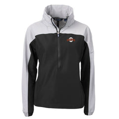 San Francisco Giants Cutter & Buck Women's Charter Eco Recycled Half-Zip Anorak Jacket Online