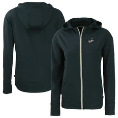 Los Angeles Dodgers Cutter & Buck Women's Daybreak Eco Recycled Full-Zip Hoodie Jacket for sale