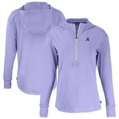 Arizona Diamondbacks Cutter & Buck Women's Daybreak Eco Recycled Half-Zip Hoodie Outlet