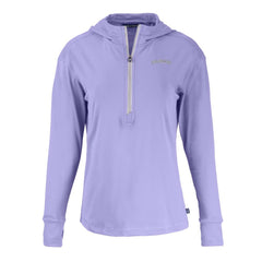 Colorado Rockies Cutter & Buck Women's Daybreak Eco Recycled Half-Zip Hoodie Outlet