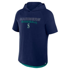Seattle Mariners Fanatics Clubhouse Optimal Play Raglan Hoodie T-Shirt for sale