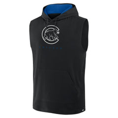Chicago Cubs Fanatics Fire Speed Sleeveless Pullover Hoodie Sale