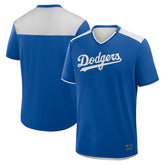 Los Angeles Dodgers Fanatics Walk Off V-Neck T-Shirt Online