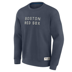 Boston Red Sox Fanatics Elements Future Ground Lettering Pullover Sweatshirt for sale