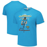Trevor Lawrence Jacksonville Jaguars Homage Unisex NFL Blitz Player Tri-Blend T-Shirt - Teal - NFL