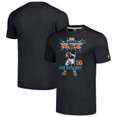 Joe Burrow Cincinnati Bengals Homage Unisex NFL Blitz Player Tri-Blend T-Shirt - Heathered Charcoal - NFL