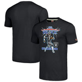 Bo Jackson Las Vegas Raiders Homage Unisex NFL Blitz Retired Player Tri-Blend T-Shirt - Heathered Charcoal - NFL