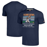Walter Payton Chicago Bears Homage Unisex Tecmo Bowl Retired Player Graphic Tri-Blend T-Shirt - Navy - NFL