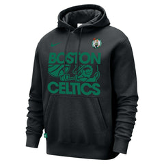 Nike Boston Celtics Courtside Club Pullover Hoodie Black
