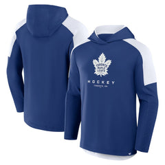 Toronto Maple Leafs Fanatics Meta Game Transitional Pullover Hoodie - Blue | Fanatics Lifestyle