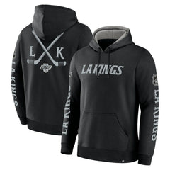 Los Angeles Kings Fanatics Big City Legacy Fleece Pullover Hoodie - Black | Fanatics Clearance