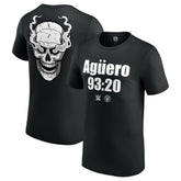 "Stone Cold" Steve Austin WWE x Manchester City Aguero 93:20 T-Shirt Black