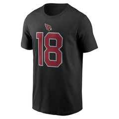Marvin Harrison Jr. Arizona Cardinals Player Name & Number T-Shirt - Black - Nike