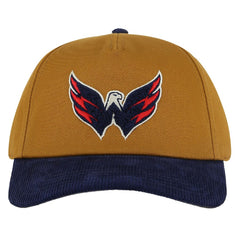 Washington Capitals American Needle Burnett Adjustable Hat - Tan/Navy | NHL sale