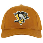 Pittsburgh Penguins American Needle Hepcat Washed Twill Adjustable Hat - Tan | NHL Lifestyle