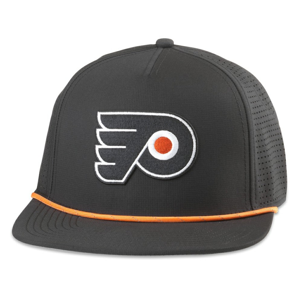Philadelphia Flyers American Needle Buxton Pro Tech Adjustable Hat - Black | NHL sale