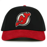 New Jersey Devils American Needle Burnett Adjustable Hat - Black/Red | NHL on sale