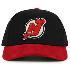 New Jersey Devils American Needle Burnett Adjustable Hat - Black/Red | NHL on sale