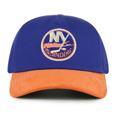 New York Islanders American Needle Burnett Adjustable Hat - Royal/Orange | NHL near me