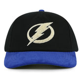 Tampa Bay Lightning American Needle Burnett Adjustable Hat - Black/Blue | NHL Lifestyle