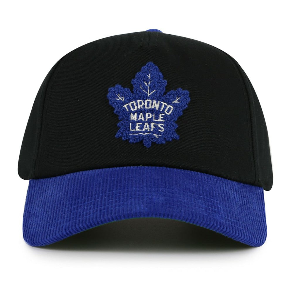 Toronto Maple Leafs American Needle Burnett Adjustable Hat - Black/Blue | NHL sale