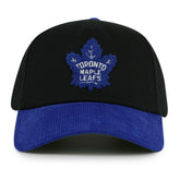 Toronto Maple Leafs American Needle Burnett Adjustable Hat - Black/Blue | NHL sale