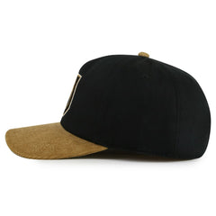 Vegas Golden Knights American Needle Burnett Adjustable Hat - Black/Gold | NHL Clearance