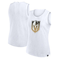 Vegas Golden Knights Fanatics Women's Slub Tank Top - White | Fanatics near me