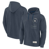 Fanatics Philadelphia 76ers Future Ground Info Elements Premium Pullover Hoodie Blue