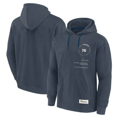 Fanatics Philadelphia 76ers Future Ground Info Elements Premium Pullover Hoodie Blue